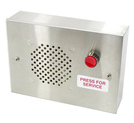Speaker with Call Switch Box, Fits 3M